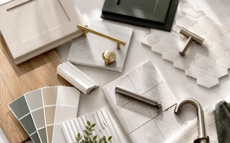 Material and finish coordination for a Toronto GTA renovation project