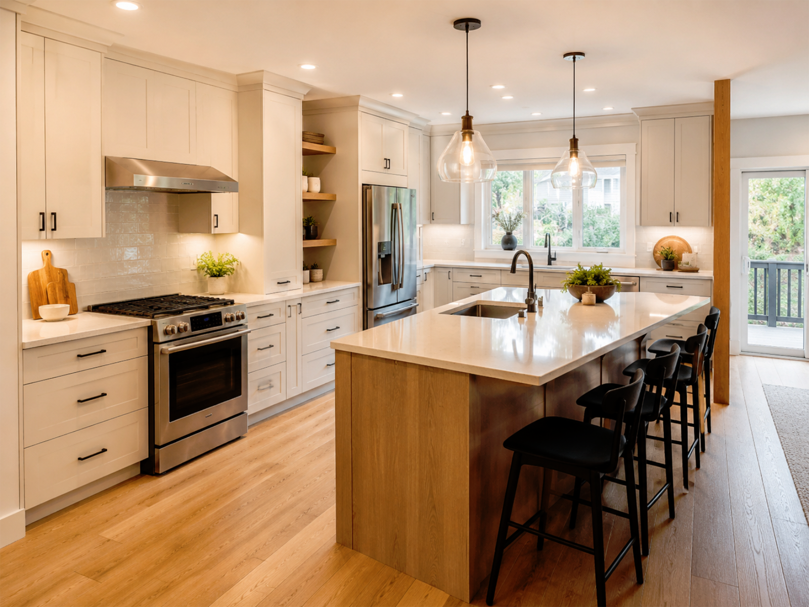 Bright kitchen renovation example for a Toronto and GTA home